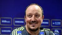 Pelatih Real Madrid, Rafael Benitez. (AFP PHOTO / Johannes Eisele)