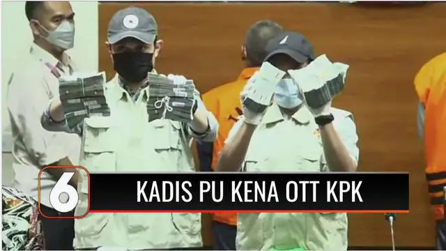 VIDEO: Kena OTT KPK, Plt Kadis PU Hulu Sungai Utara Jadi Tersangka Suap Proyek di Dinas PUPR