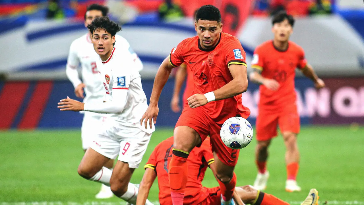China Vs Timnas Indonesia di Kualifikasi Piala Dunia 2026