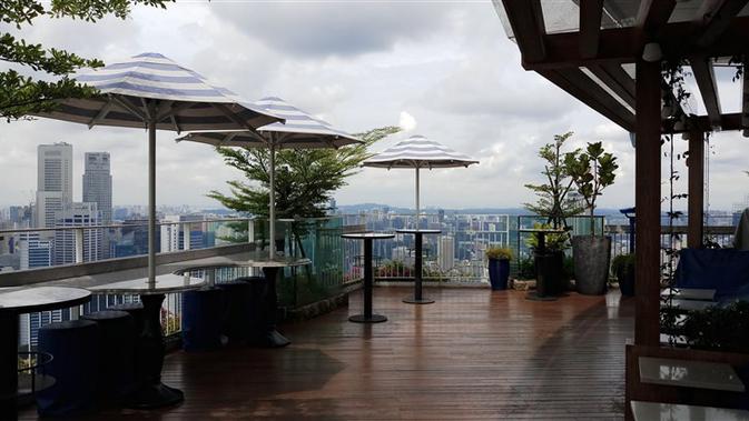 LAVO Singapura berkonsep restoran dan bar. (Liputan6.com/Fitri Haryanti Harsono)