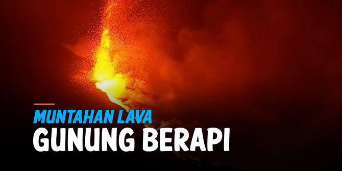 VIDEO: Gunung Berapi La Palma Muntahkan Lava Tanpa Henti
