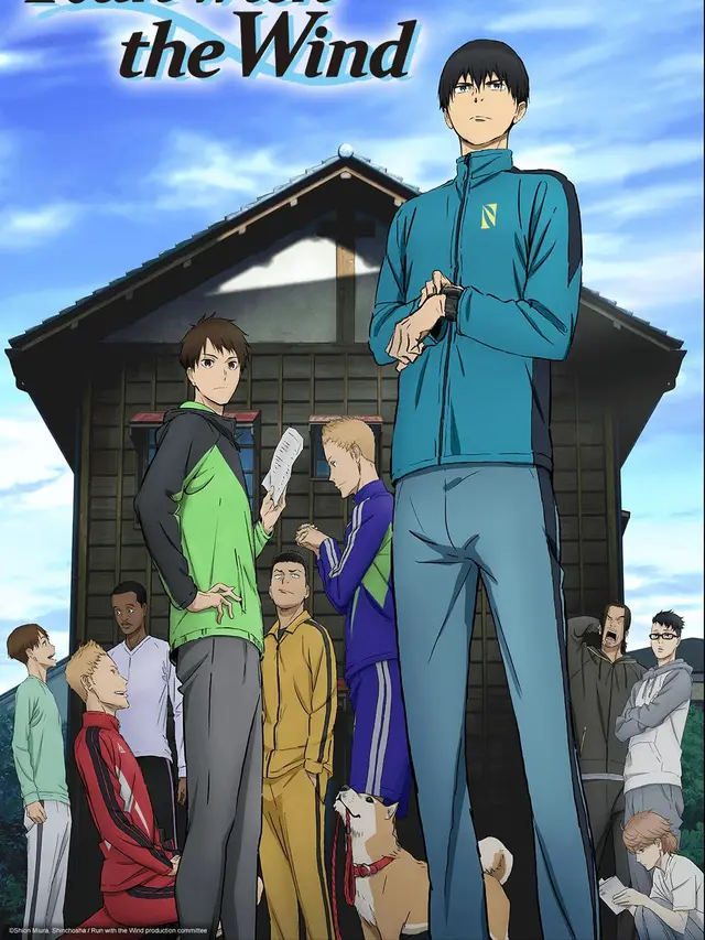 Anime 'RUN WITH THE WIND' yang bercerita tentang olahraga lari jarak jauh.