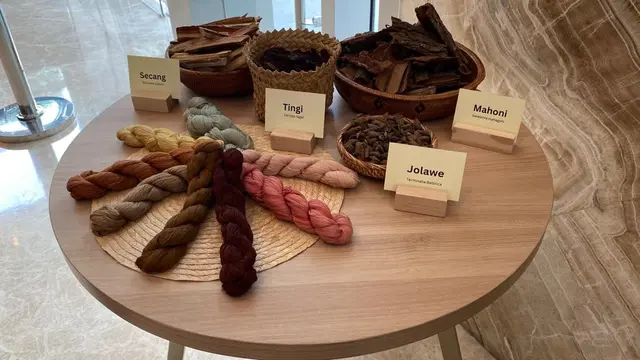 Pewarnaan alami yang ramah lingkungan