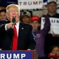 Kampanye Donald Trump di Albuquerque diwarnai rusuh (Reuters)