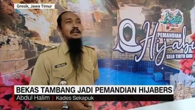 Kepala Desa Sekapuk, Abdul Halim