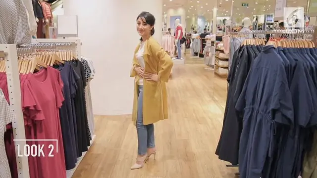 Padu padan kasual ala Hana Tajima
