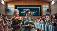 Contoh Pidato Perpisahan Guru Pensiun Singkat yang Menyentuh Hati