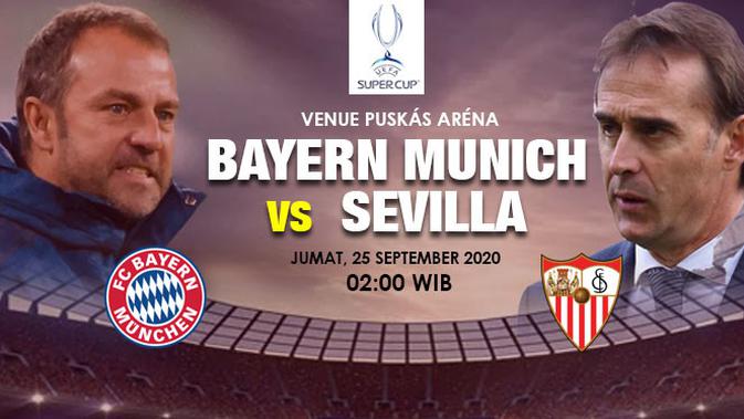 Prediksi Piala Super Eropa Bayern Munchen Vs Sevilla Siapa Jadi Raja Bola Liputan6 Com