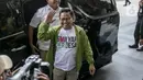 Ketua Umum Partai Kebangkitan Bangsa (PKB) yang juga Bakal Calon Wakil Presiden, Muhaimin Iskandar saat tiba di Gedung DPP Partai NasDem, Jakarta, Rabu (6/9/2023). (Liputan6.com/Faizal Fanani)