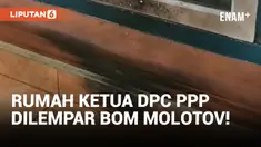 Orang Tak Dikenal Lempari Molotov Ke Rumah Ketua DPC PPP Wakatobi
