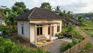 10 Model Rumah Desa 2 Kamar Tidur yang Hemat Biaya, Sederhana tapi Nyaman