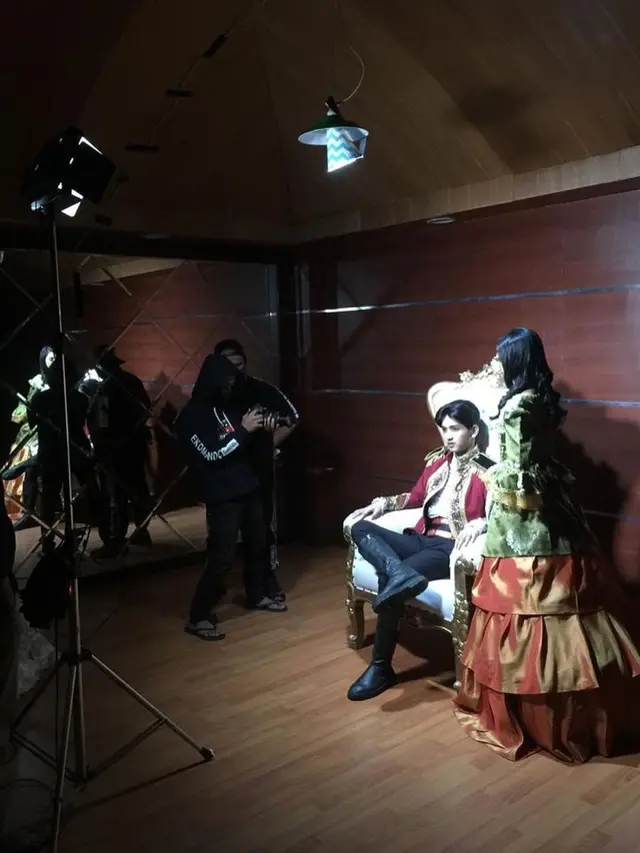 Rio Ramadhan Balas Lagu Kekeyi, Ini 6 Potret Proses Syuting Video Klipnya