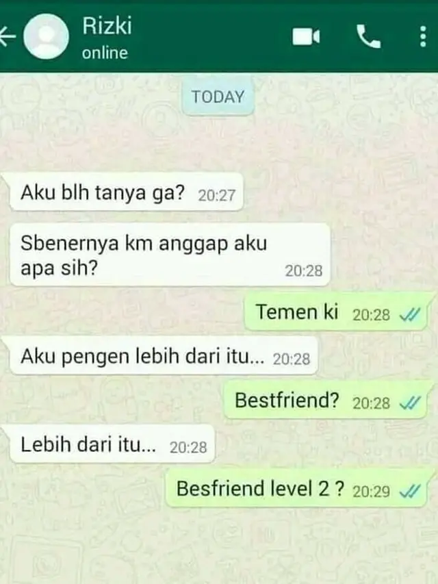 10 Chat Netizen saat Dapat Penolakan Halus Ini Bikin Elus Dada