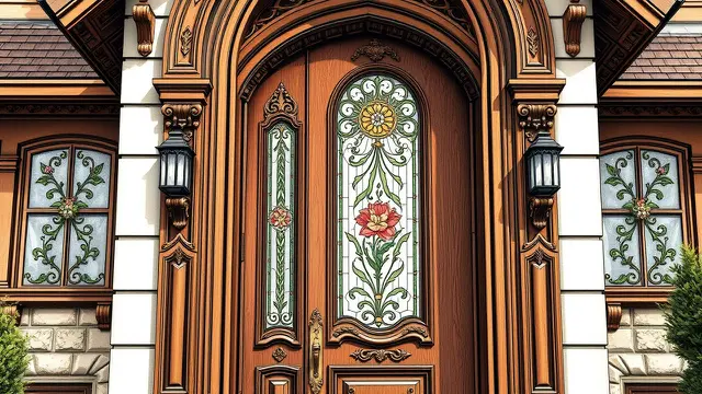 Pintu Rumah American Style