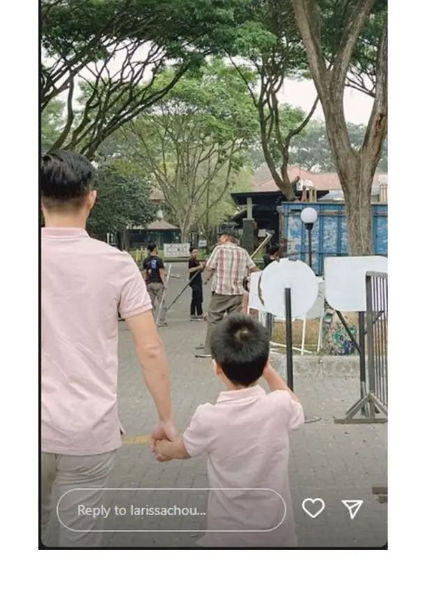 7 Potret Larissa Chou yang Mulai Go Public, Kenalkan Pasangan ke Anak