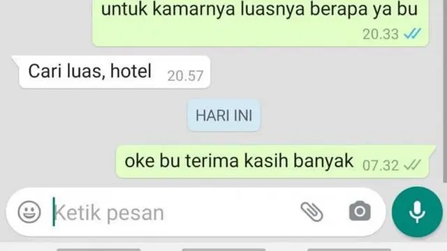 5 Chat Balasan saat Cari Kos Ini Nyeleneh Banget, Bikin Tepuk Jidat