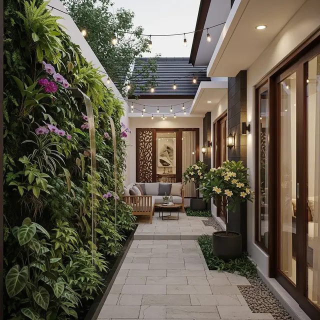 Ide Teras Rumah Cluster Sempit tapi Tetap Elegan dan Rapi