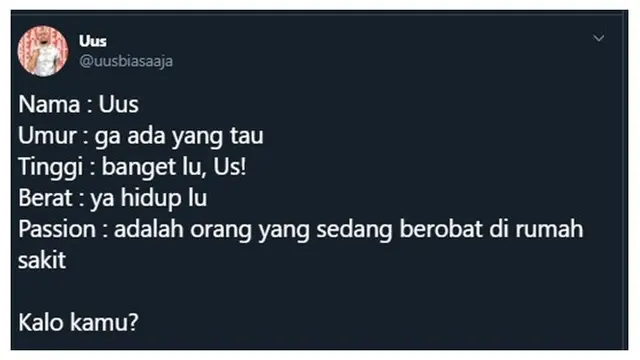 Biodata Nyeleneh ala Netizen Ini Bikin Geleng-Geleng
