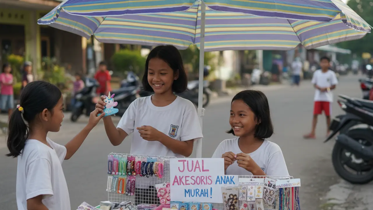 Ide Jualan Aksesoris Anak SD Rp 2000an. Gemini