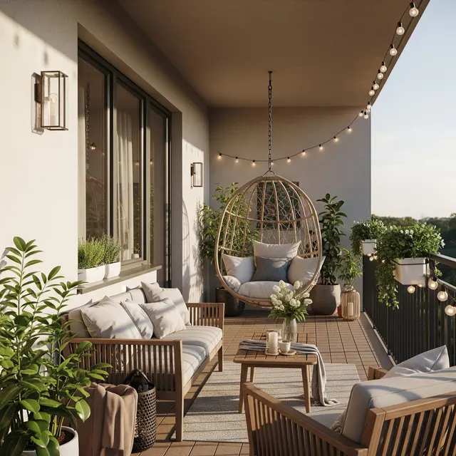 Ide Balkon Rumah Atas (Image by Gemini AI)