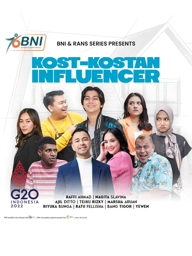 Kos-kosan Influencer Raffi Ahmad