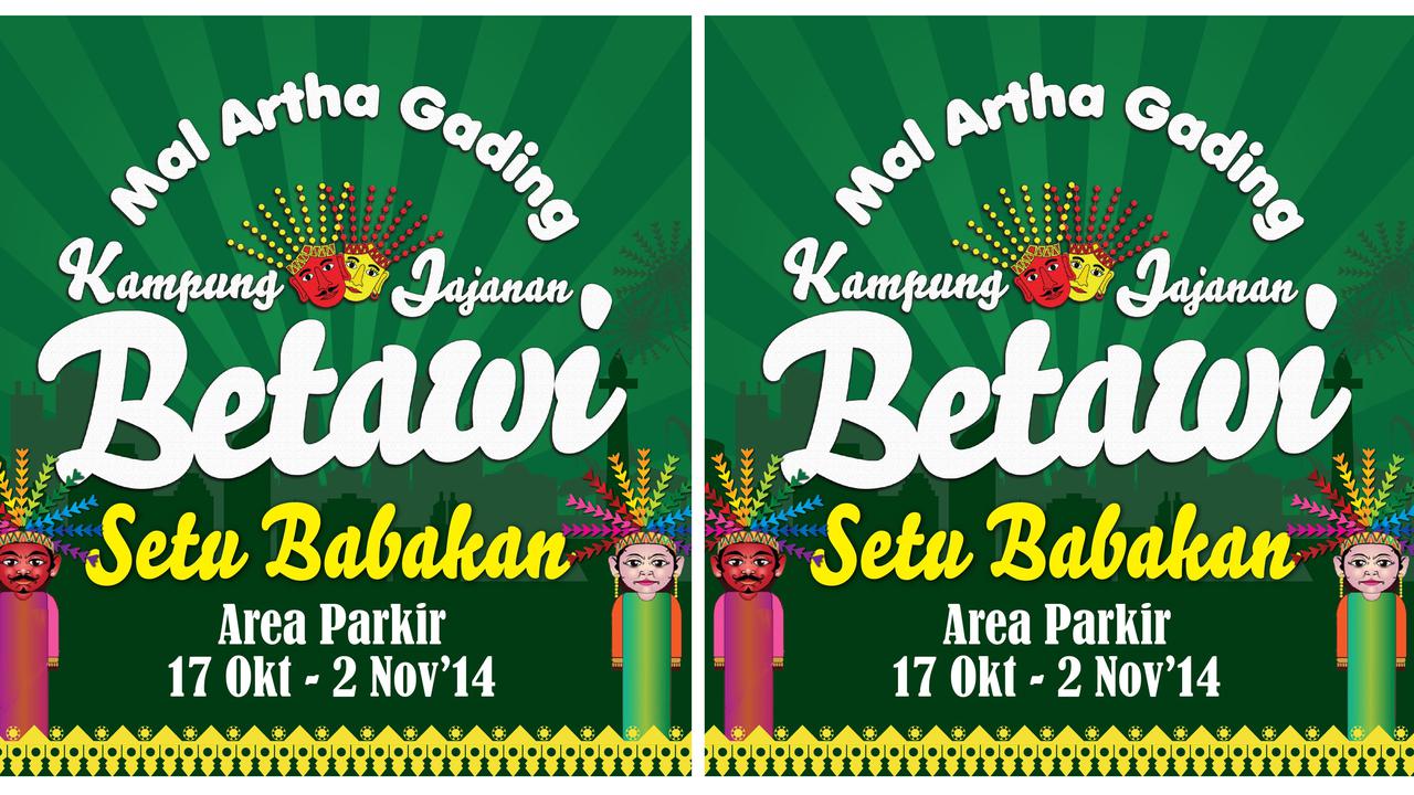 Kampung Jajanan Betawi Mal Artha Gading 1014