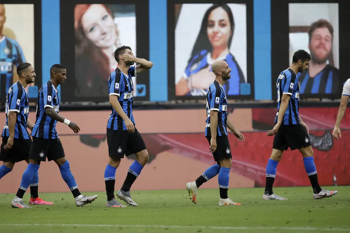 FOTO: Inter Milan Pesta Gol ke Gawang Brescia