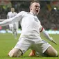 Wayne Rooney Bersama Tim Nasional Inggris (AFP PHOTO)