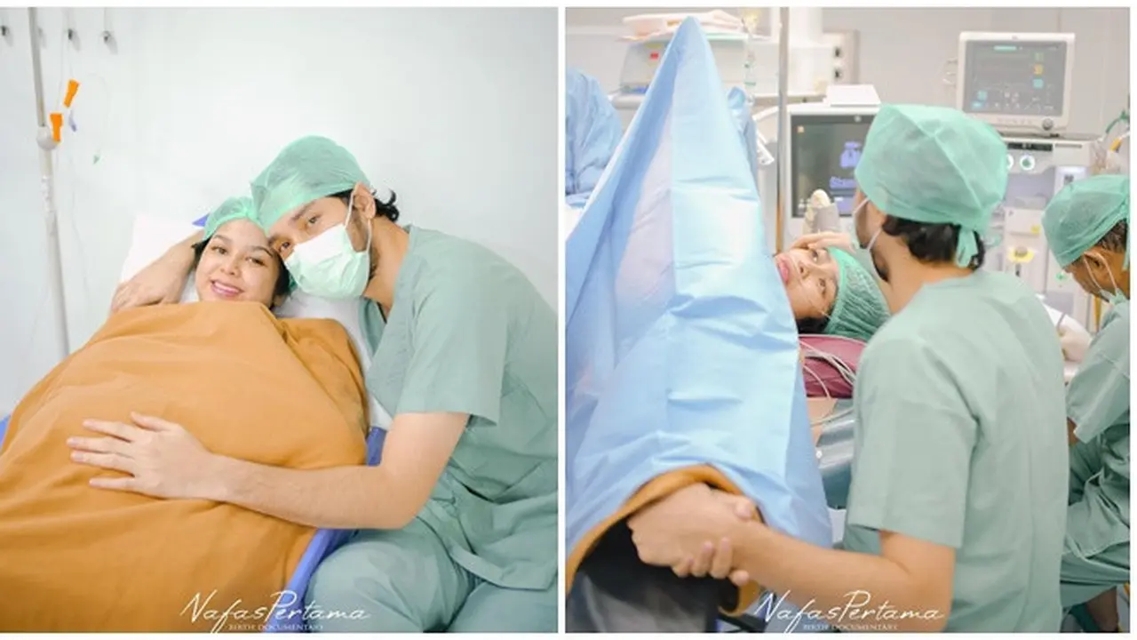 6 Potret Istri Megantara Melahirkan Buah Hati Kedua, Dikaruniai Anak Perempuan Lagi