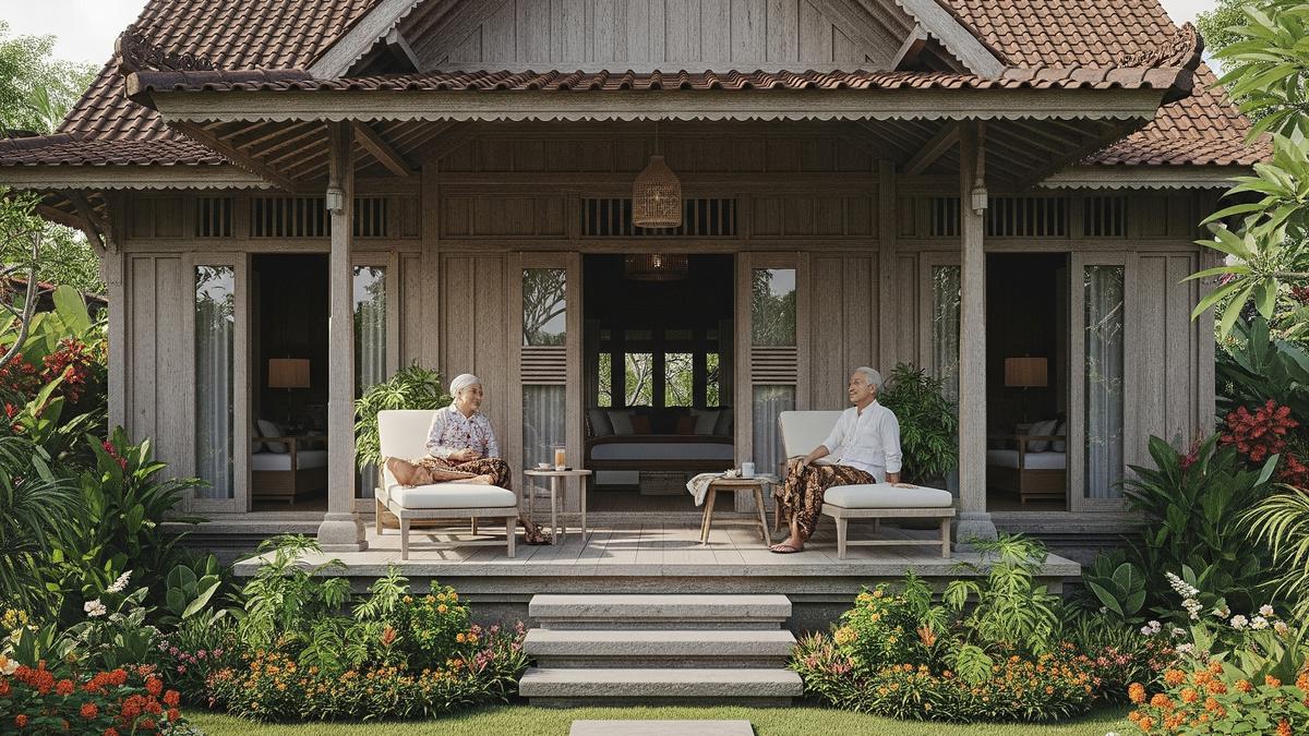 6 Model Rumah Sederhana Nyaman di Desa Cocok untuk Pensiunan