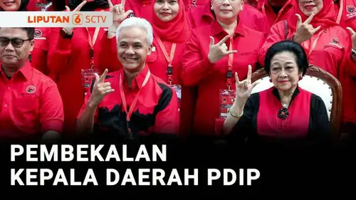VIDEO: Megawati Tutup Pembekalan Kepala Daerah PDIP