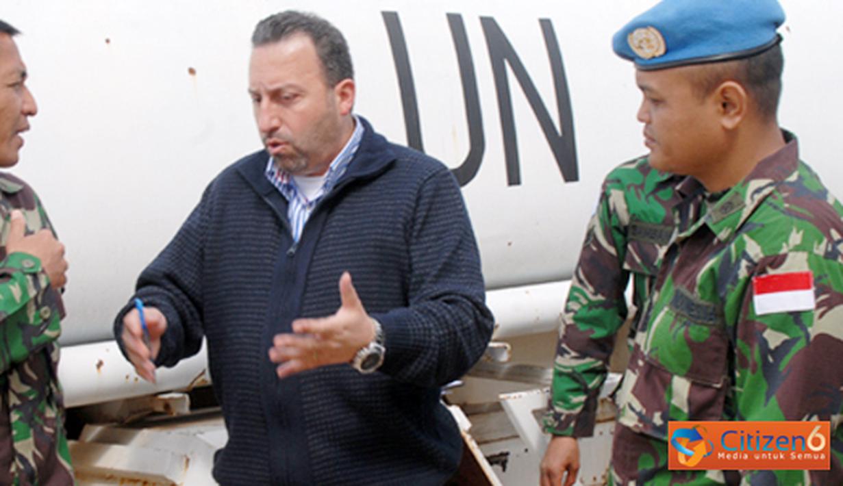 Citizen6, Lebanon: Pelaksanaan pemeriksaan  dilaksanakan di sekitar Markas Indobatt UN POsn 7-1, Adshid al Qusayr, Lebanon Selatan, Rabu (7/3). (Pengirim: Badarudin Bakri)