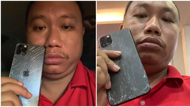 Hendak Selfie bersama iPhone 11 Miliknya, Pria Ini Justru Alami Nasib Apes