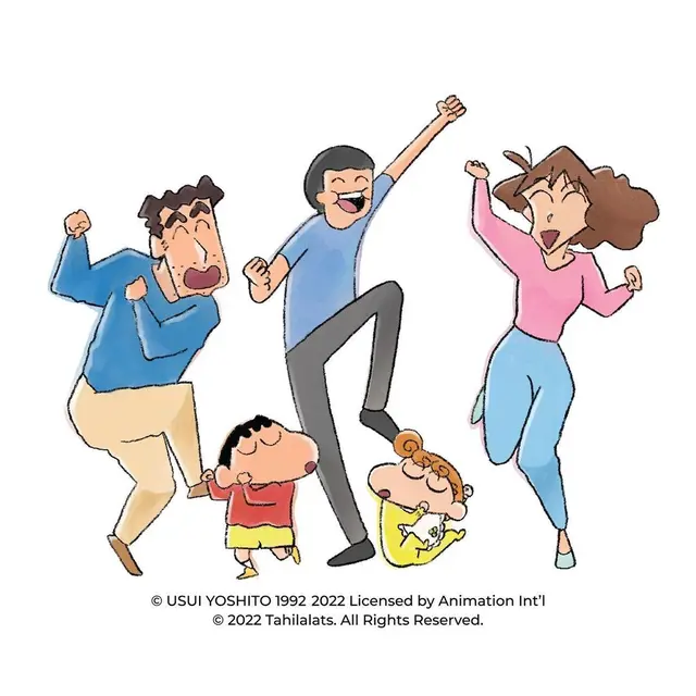 Kolaborasi Tahilalats dan Crayon Shinchan