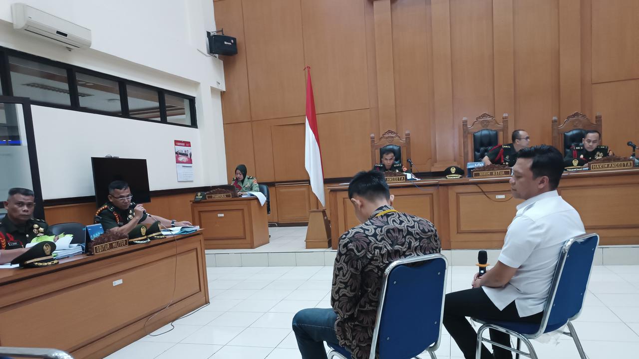 Sidang lanjutan kasus penembakan bos rental mobil.