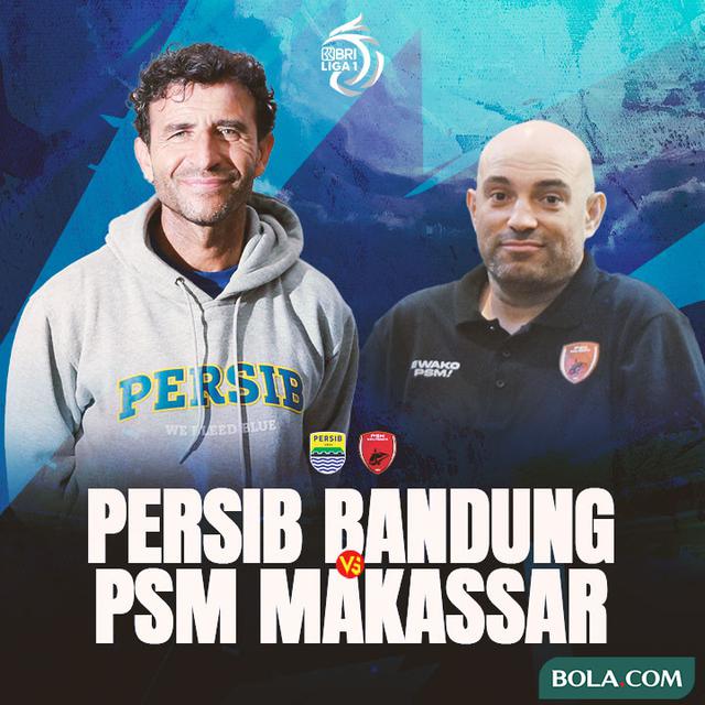 Liga 1 - Duel Pelatih - Persib Bandung Vs PSM Makassar