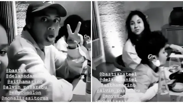 Bastian Steel Pacaran dengan Adik Putri Marino, Ini 6 Momen Kebersamaannya
