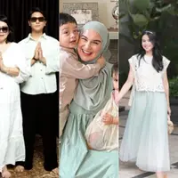 Penampilan Publik Figure Tanah Air Kenakan Baju Lebaran Warna Hijau Sage, credit: Instagram