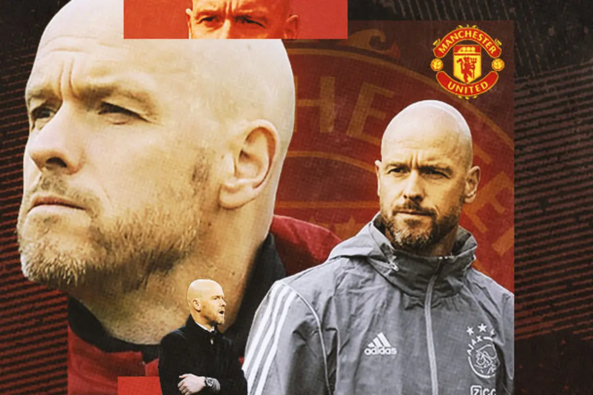 Ilustrasi - Erik ten Hag nuansa Manchester United