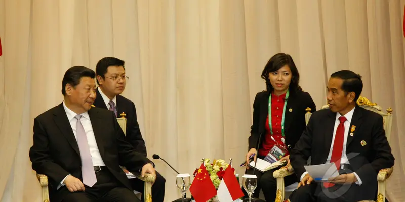Presiden Jokowi Adakan Pertemuan Bilateral dengan Presiden Tiongkok
