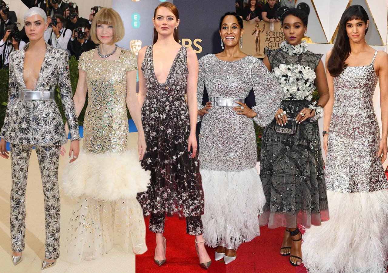 10 Designer Gaun Red Carpet Terfavorit Selebriti Hollywood