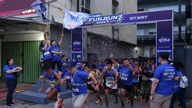 Fun Run 2025 di Palembang Bawa Semangat dan Angkat Nilai Kebersamaan dan Kekeluargaan.  foto: istimewa