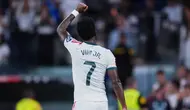 Vinicius Junior yang Terpuruk: Kartu Merah, Sanksi 4 Laga, hingga Isu 'Vinicius Palsu'