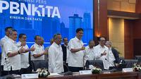 Menteri Keuangan Purbaya Yudhi Sadewa saat konferensi pers APBN kita, Senin (23/2/2026). (Foto: Liputan6.com/Gagas YP)