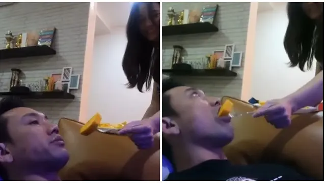 5 Momen Manis Denny Sumargo dan Istri Usai Menikah, Main Basket Bareng
