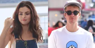 Selena Gomez tertangkap kamera tengah liburan berdua bersama dengan Justin Bieber di Laguna Beach, Montage Hotel dalam rangka perayaan pre-Valentine day. (Elle)