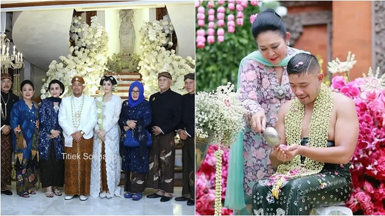 6 Potret Pernikahan Anak Ari Sigit Cucu Soeharto, Keluarga Cendana Kumpul