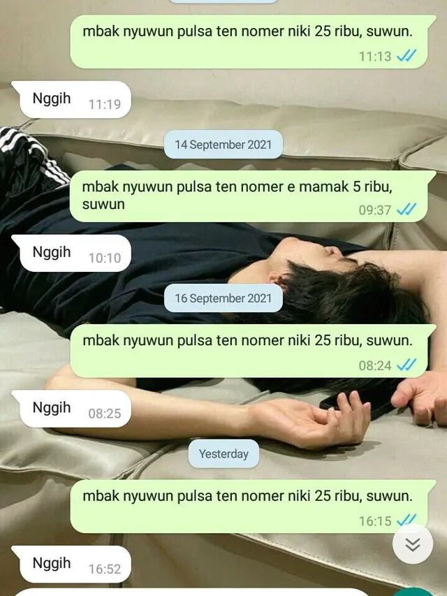 6 Chat Pelanggan Pesan Antar Barang Ini Anti Ribet, Bikin Senyum Tipis