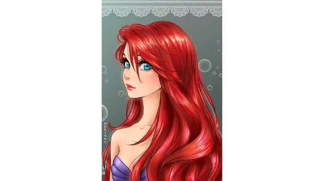 7 Karakter Putri Disney Ini Diubah Jadi Anime, Beda Banget