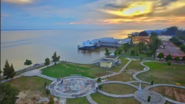Taman Andam Dewi di Bengkalis, Riau
